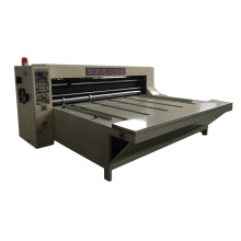 Semi automatic corrugated carton rotary die cutter machine with chain feeding/pizza box making machine